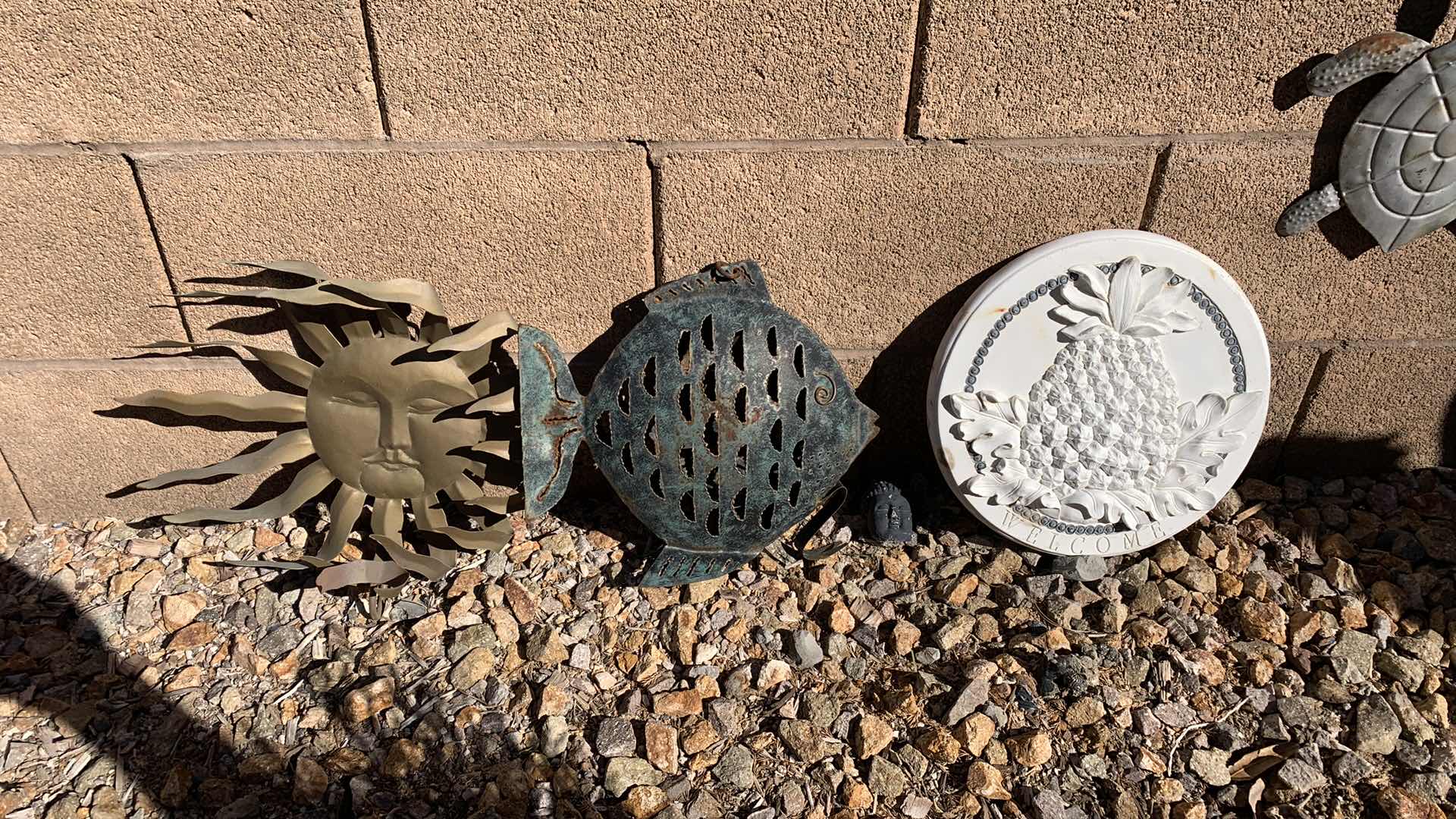 Photo 1 of METAL OCEAN INSPIRED BACKYARD DECORATIONS