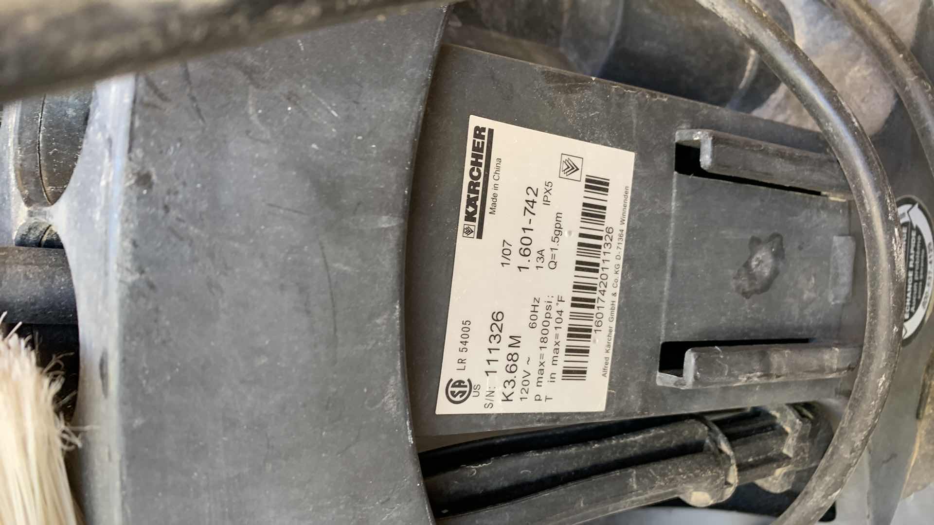 Photo 3 of KARCHER CAR WASH MACHINE