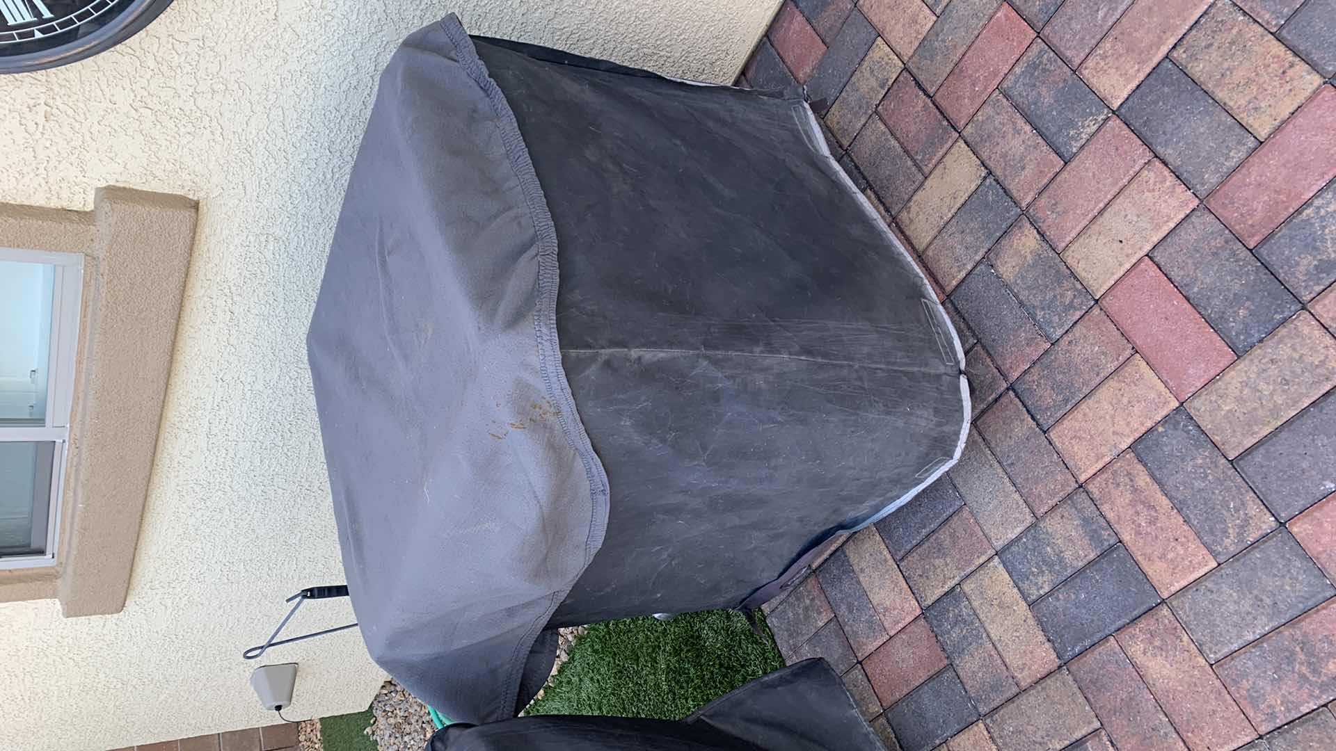 Photo 1 of MASTER FORGE MINI FRIDGE IN GRANITE TOPPED CABINET AND COVER 25” X 37” H 36”