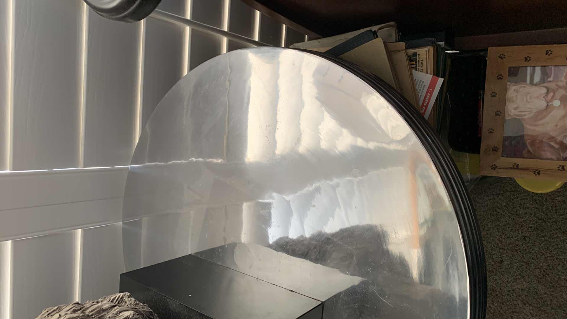 Photo 2 of ALUMINUM TABLE 22” X 36”