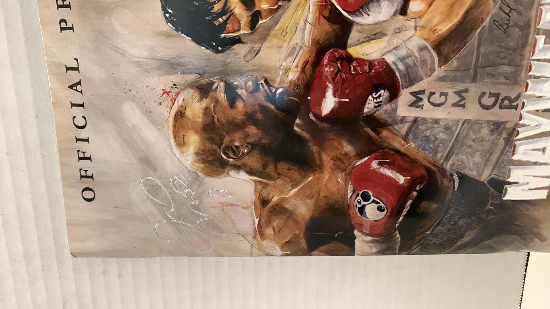 Photo 1 of BOXING 2015 OFFICIAL PROGRAM MAYWEATHER VERSUS PACQUIAO 2015