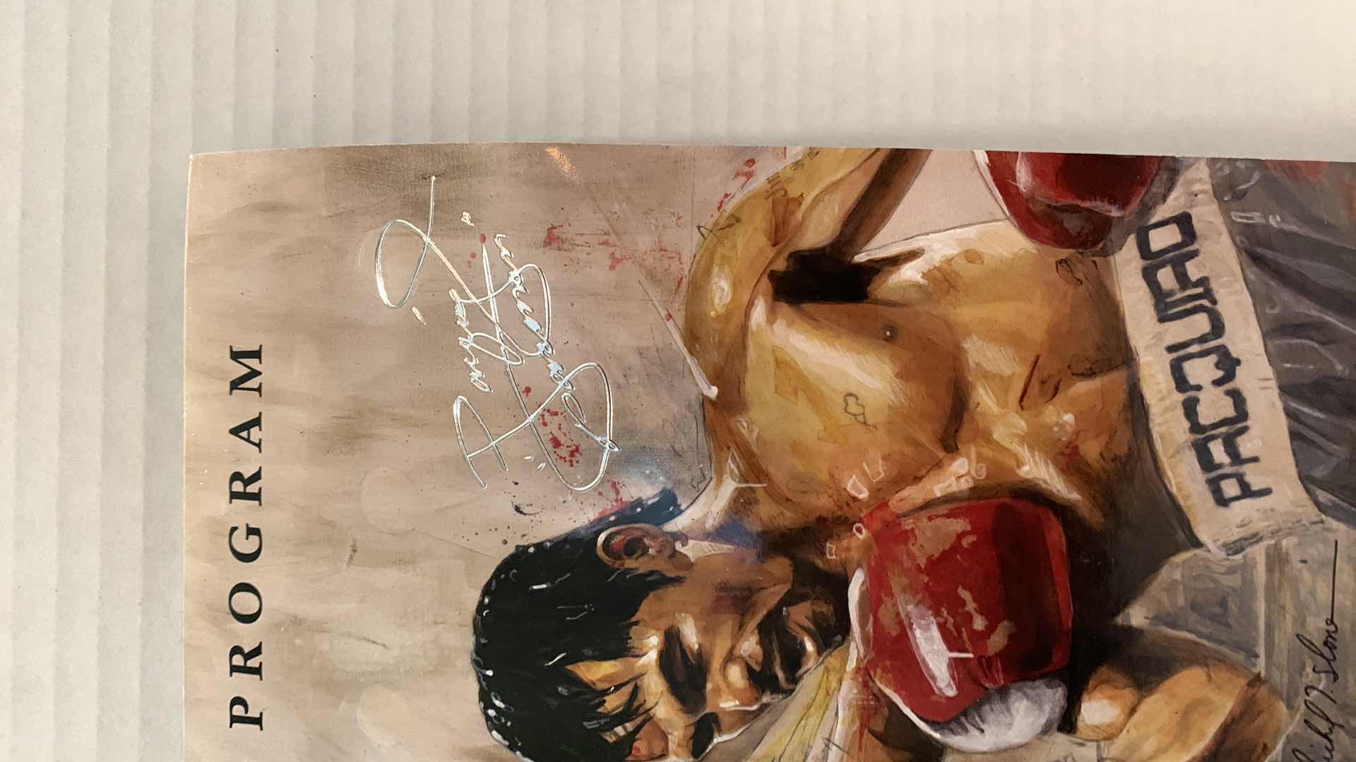 Photo 1 of BOXING 2015 OFFICIAL PROGRAM MAYWEATHER VERSUS PACQUIAO 2015