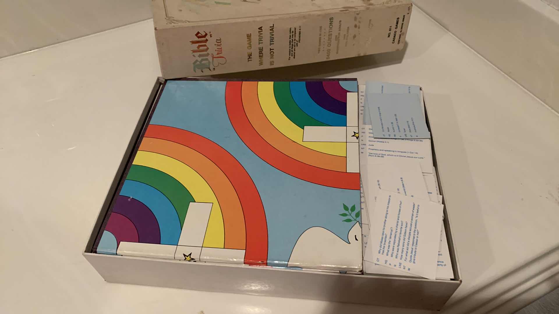 Photo 1 of BIBLE TRIVIA BOARD GAME