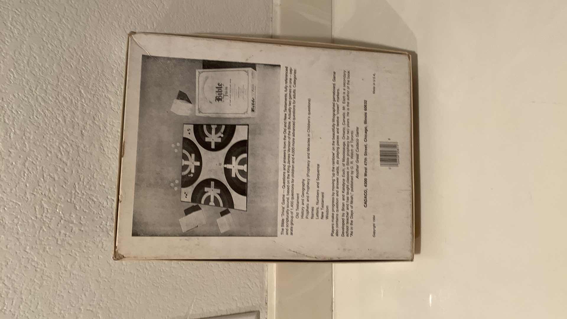 Photo 1 of BIBLE TRIVIA BOARD GAME