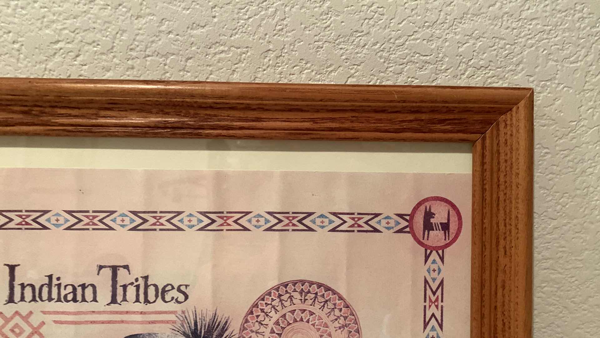 Photo 1 of AMERICAN INDIAN TRIBES MAP 26”X 20”