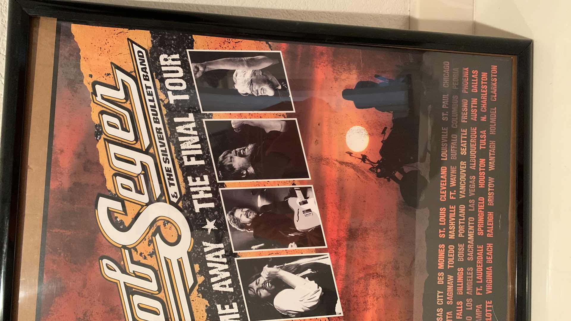 Photo 1 of BOB SEGER ROLL ME AWAY THE FINAL TOUR POSTER