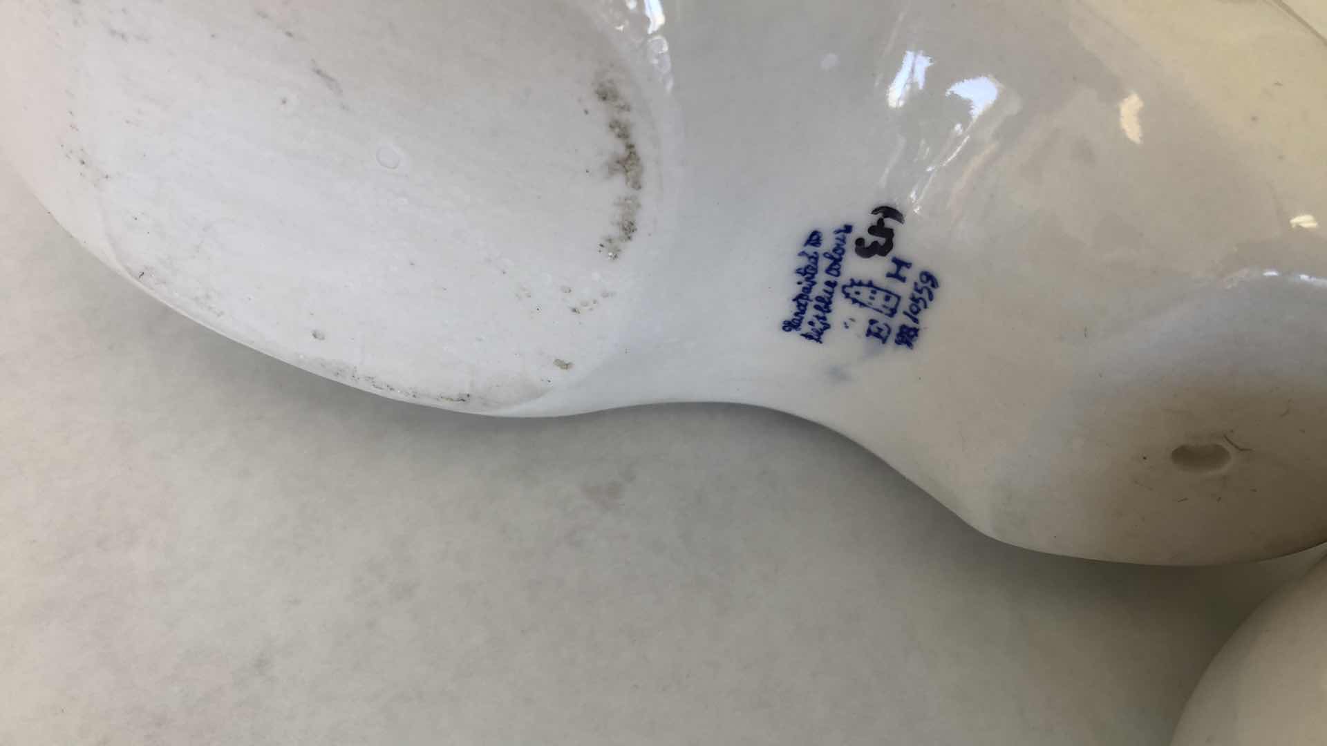 Photo 3 of 5”L DUTCH CERAMIC CLOG SHOES