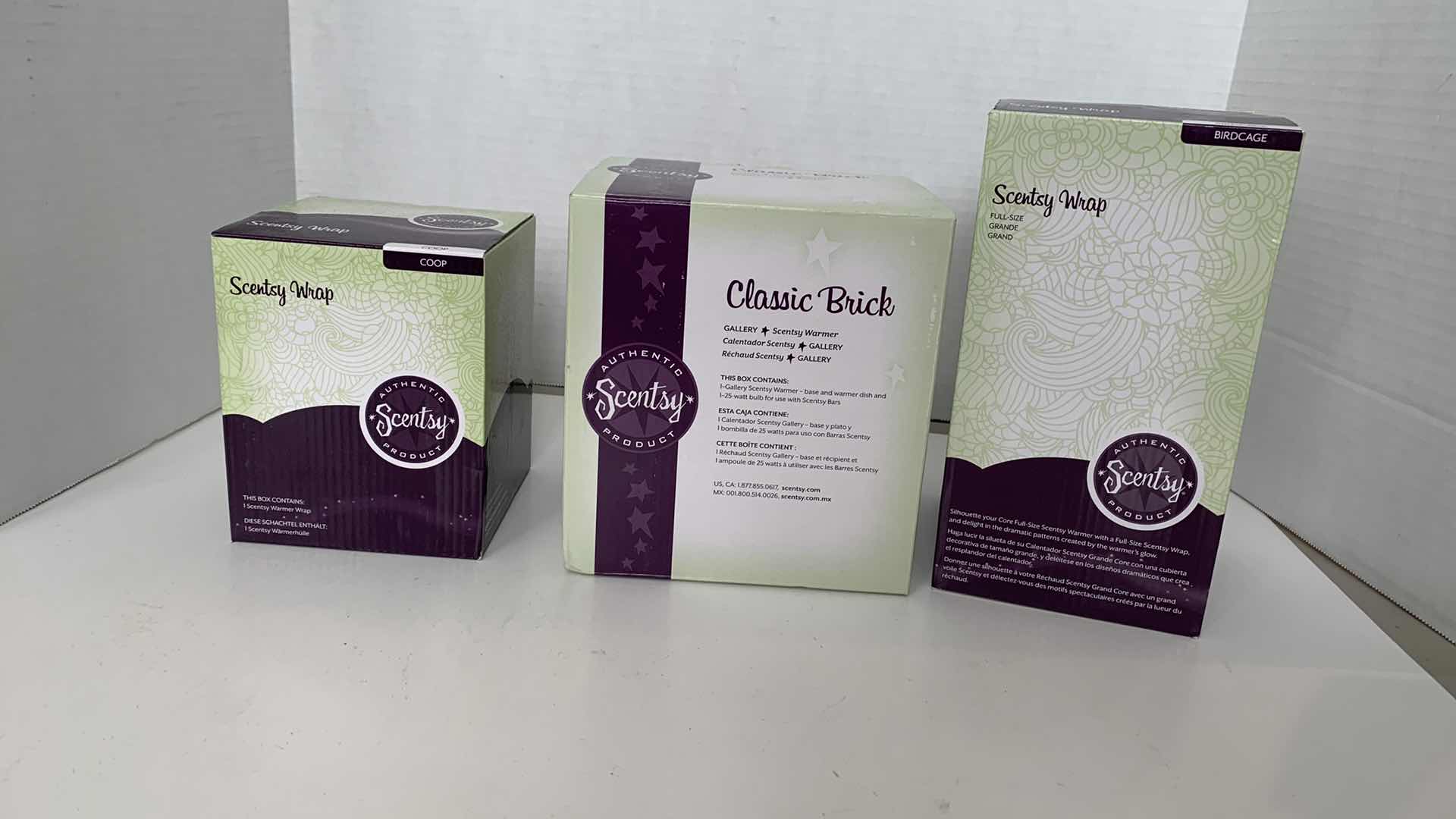 Photo 1 of 3 PCS SCENTSY WAX WARMER AND ACCESSORIES