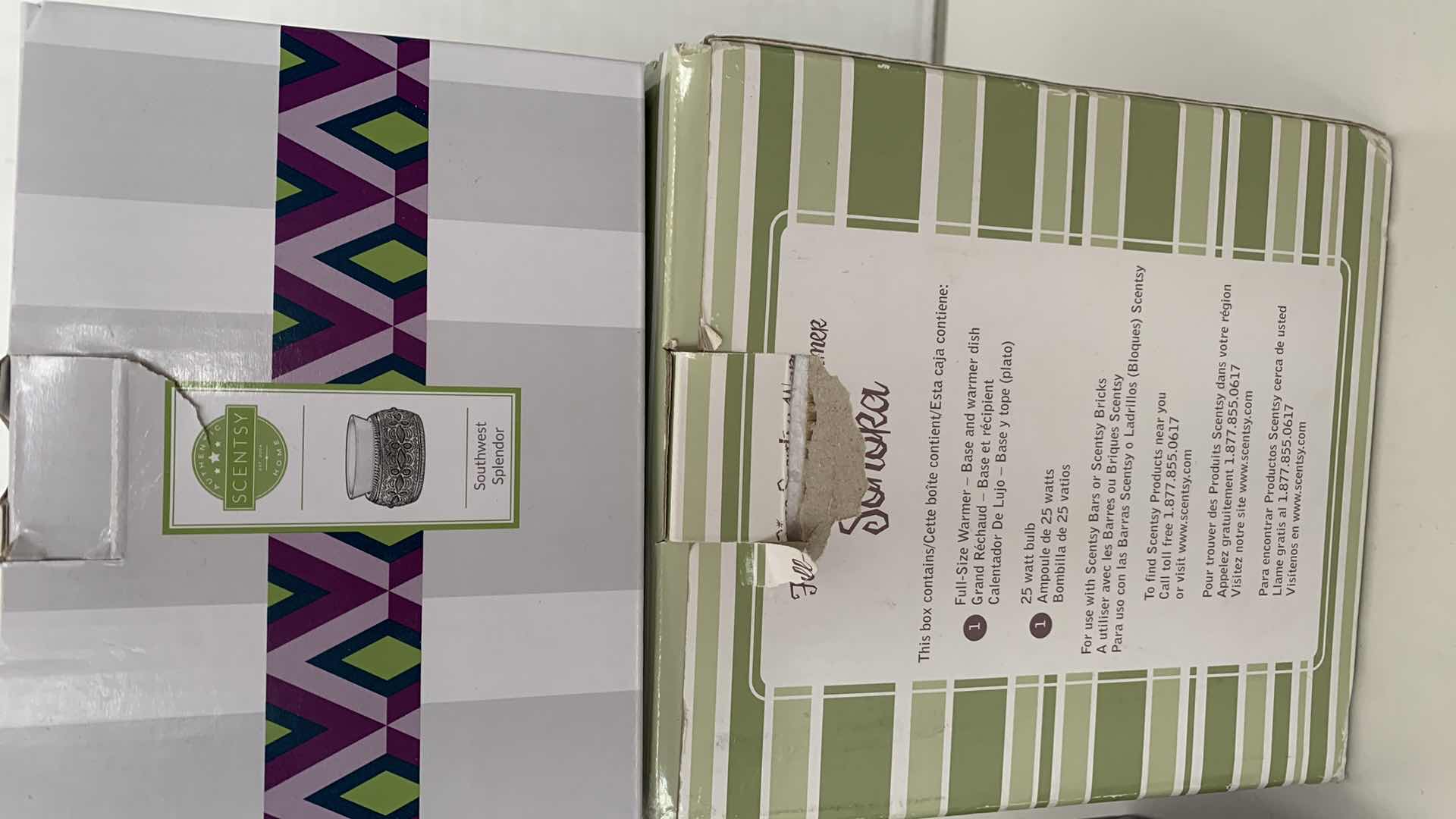 Photo 1 of 3 PCS SCENTSY WAX WARMER AND ACCESSORIES