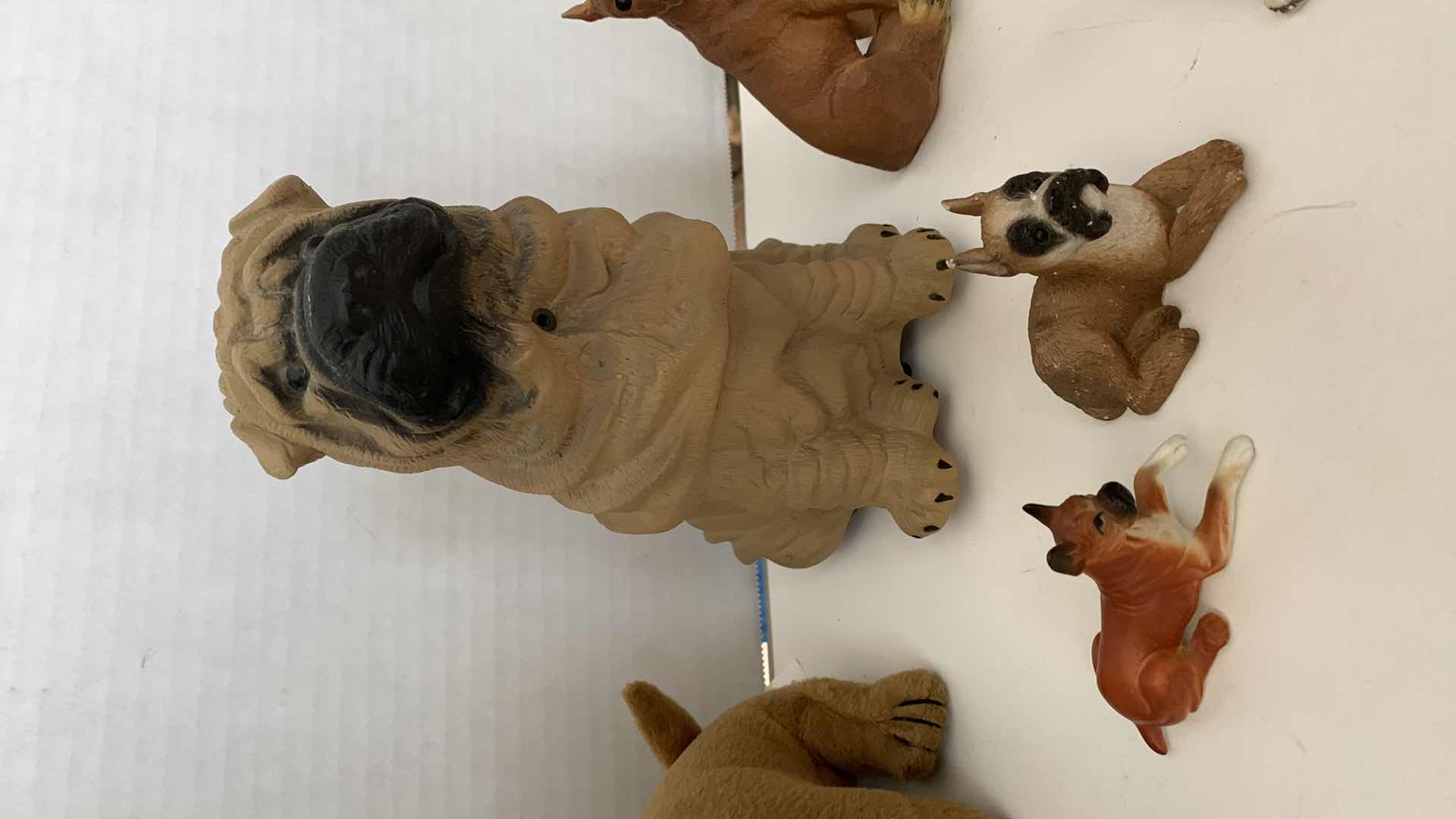 Photo 1 of 8 PCS BOXER DOG FIGURES