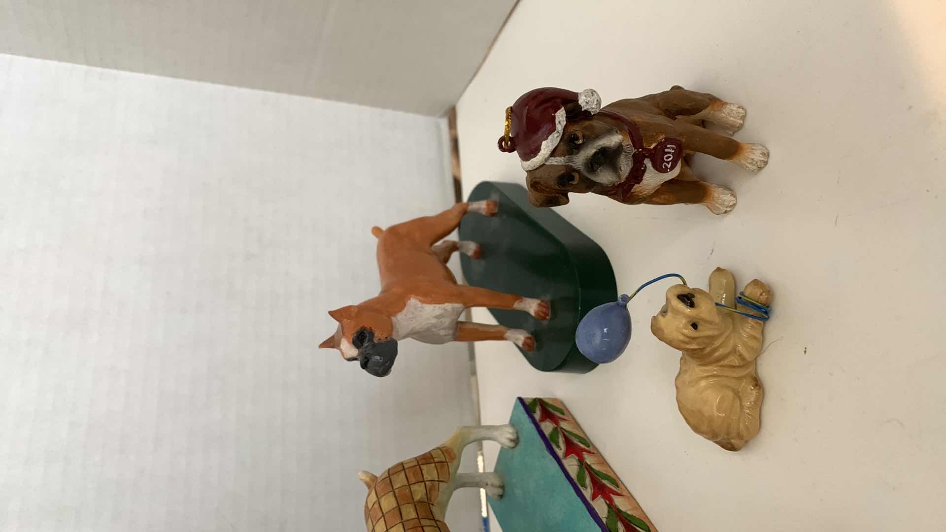 Photo 1 of 8 PCS BOXER DOG FIGURES