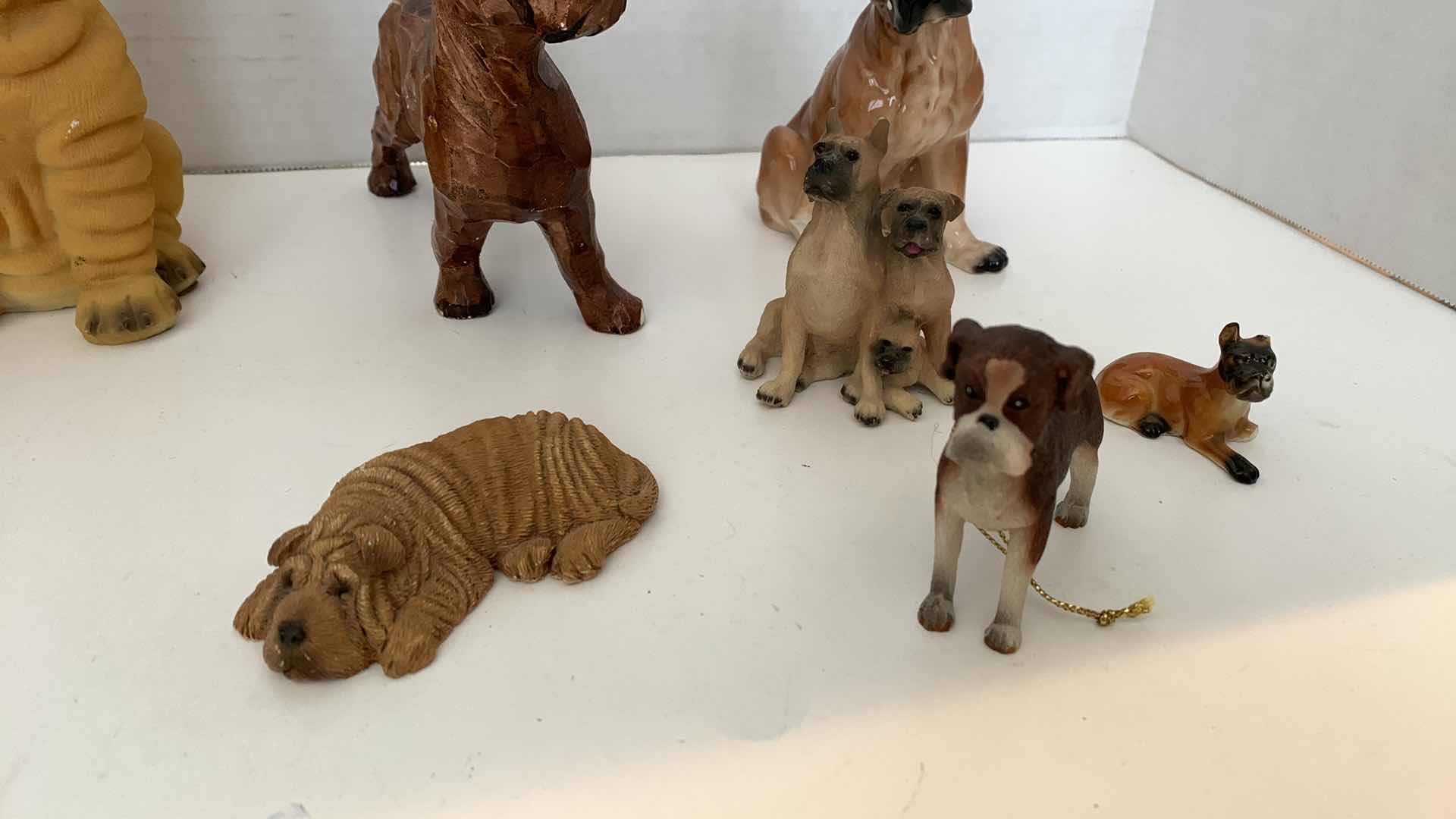 Photo 1 of 8 PCS BOXER DOG FIGURES