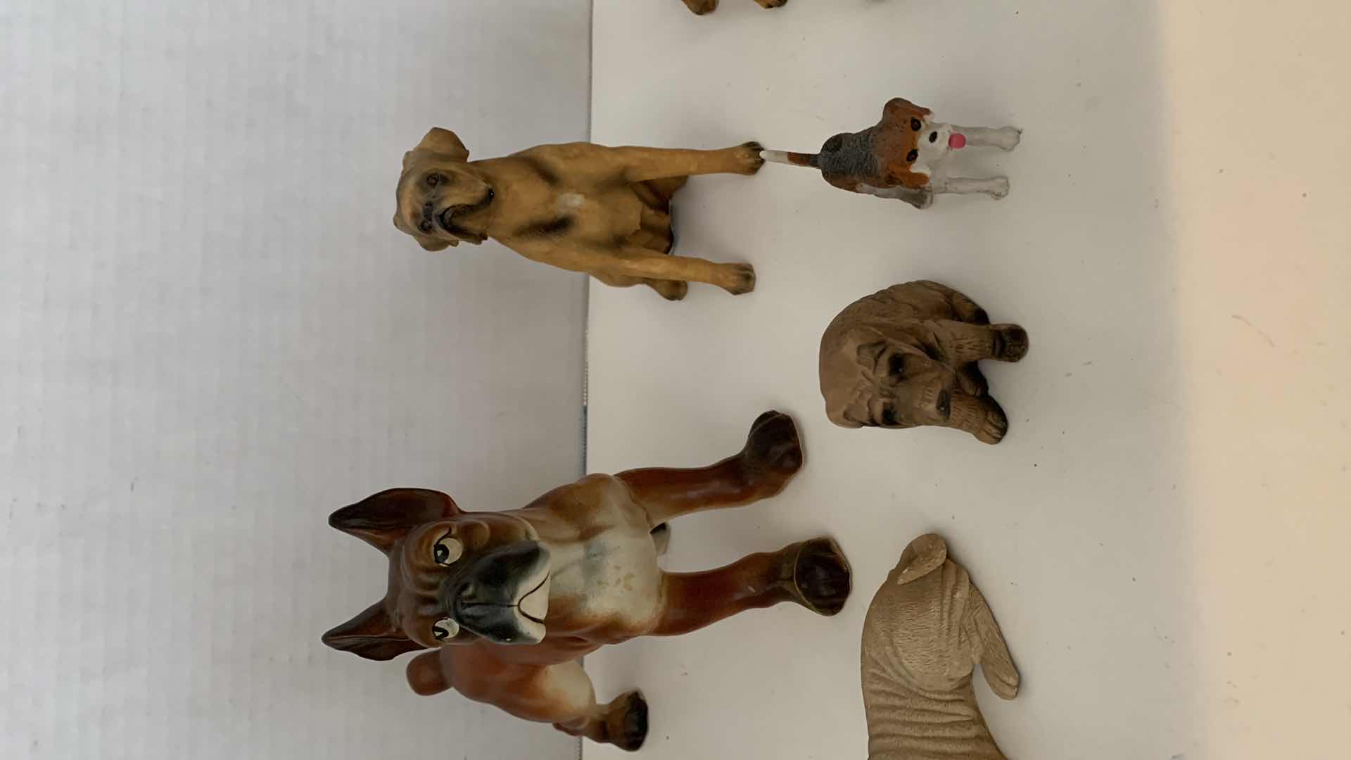 Photo 3 of 8 PCS BOXER DOG FIGURES