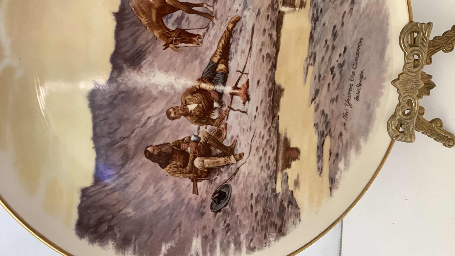 Photo 2 of FREDERIC REMINGTON WEST AMERICAN PLATE