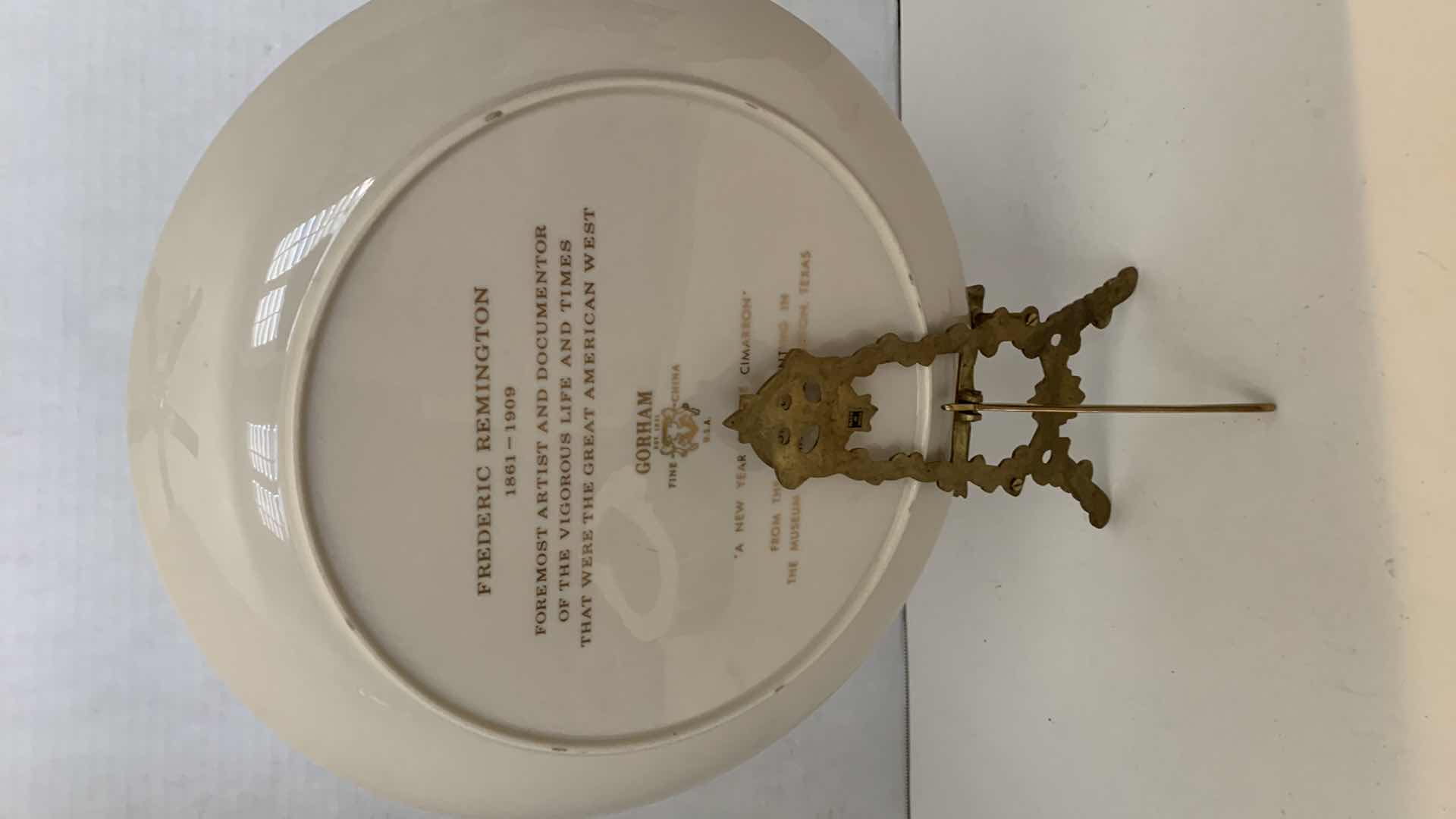 Photo 1 of FREDERIC REMINGTON WEST AMERICAN PLATE