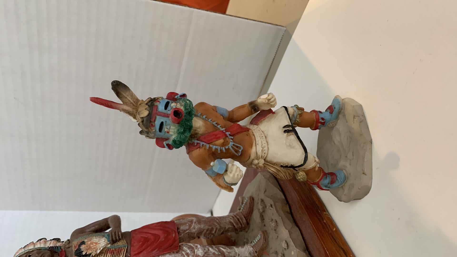 Photo 2 of 4 PCS NATIVE AMERICAN FIGURES