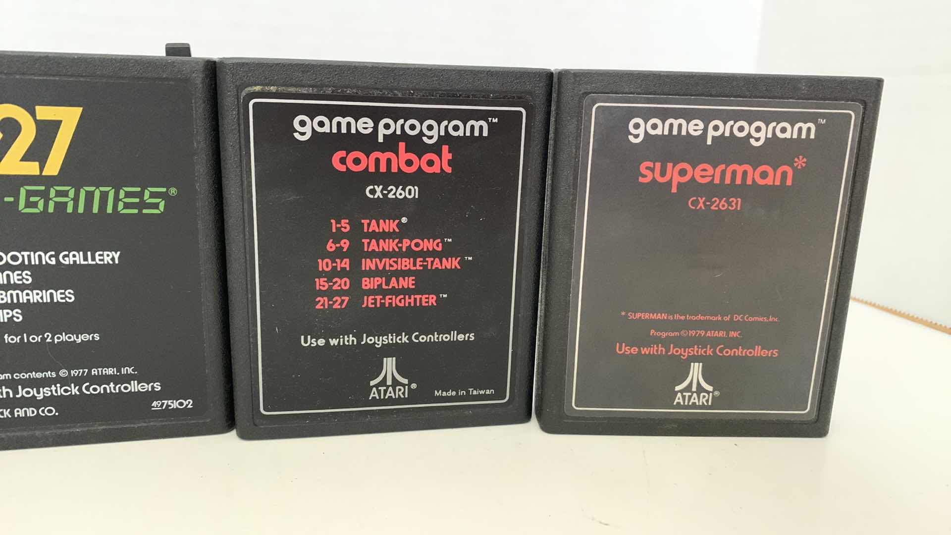 Photo 3 of 4 PCS VINTAGE ATARI GAMES