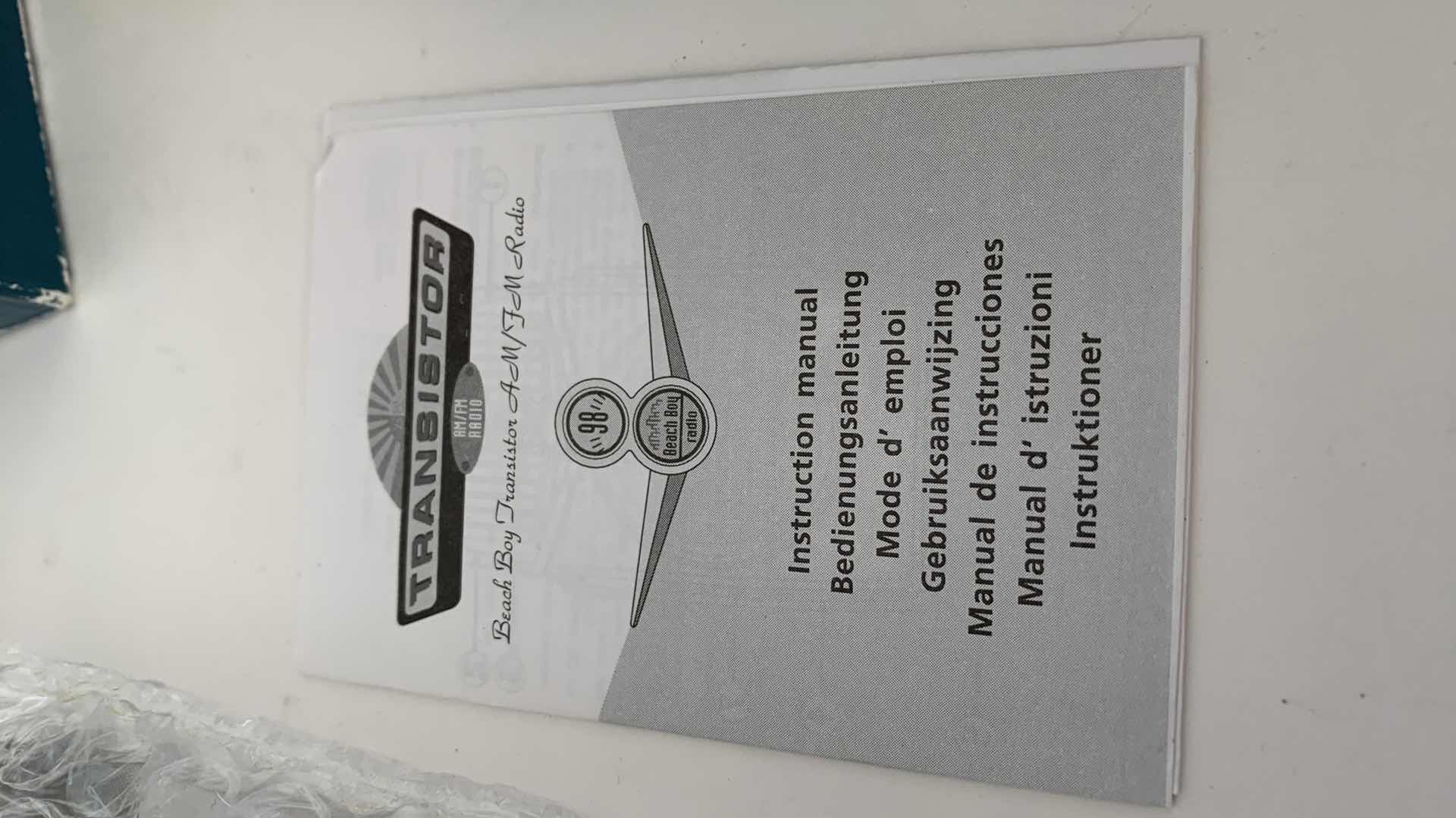 Photo 1 of BEACH BOY TRANSISTOR AM/Fm RADIO