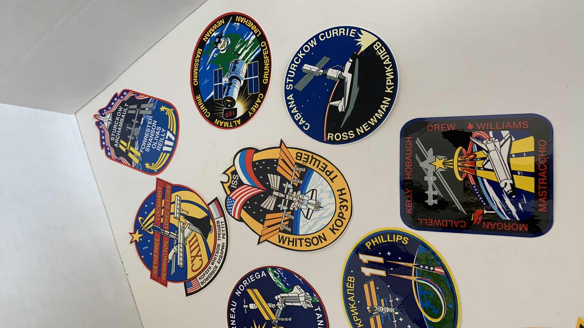 Photo 1 of 11 PCS SPACE STATION STICKERS
