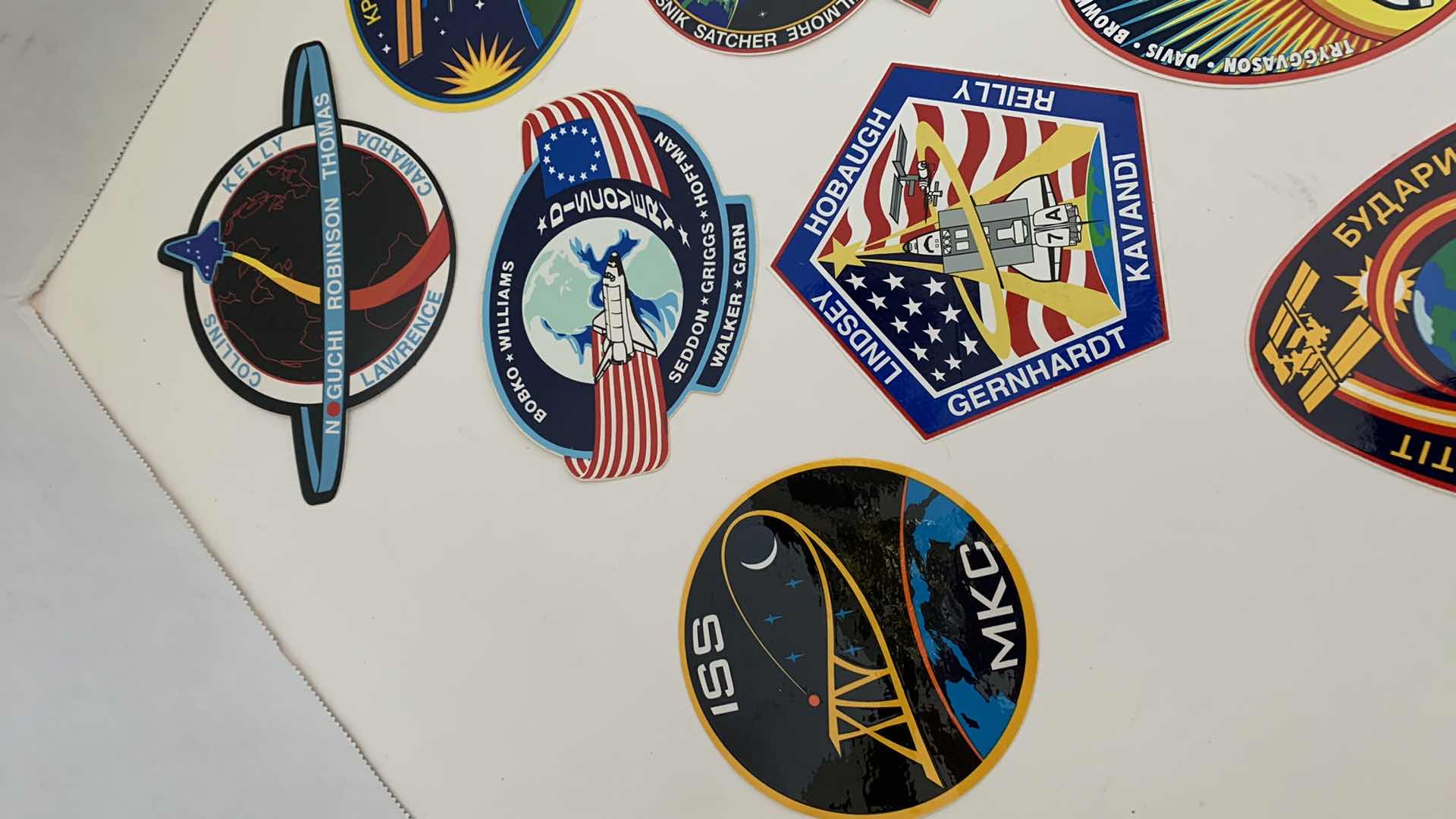 Photo 3 of 10 PCS SPACE SHUTTLE STICKERS