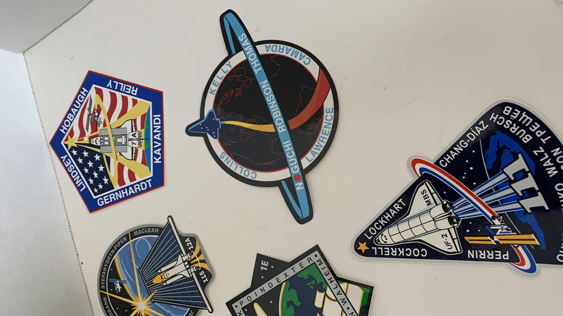 Photo 1 of 11 PCS SPACE SHUTTLE STICKERS