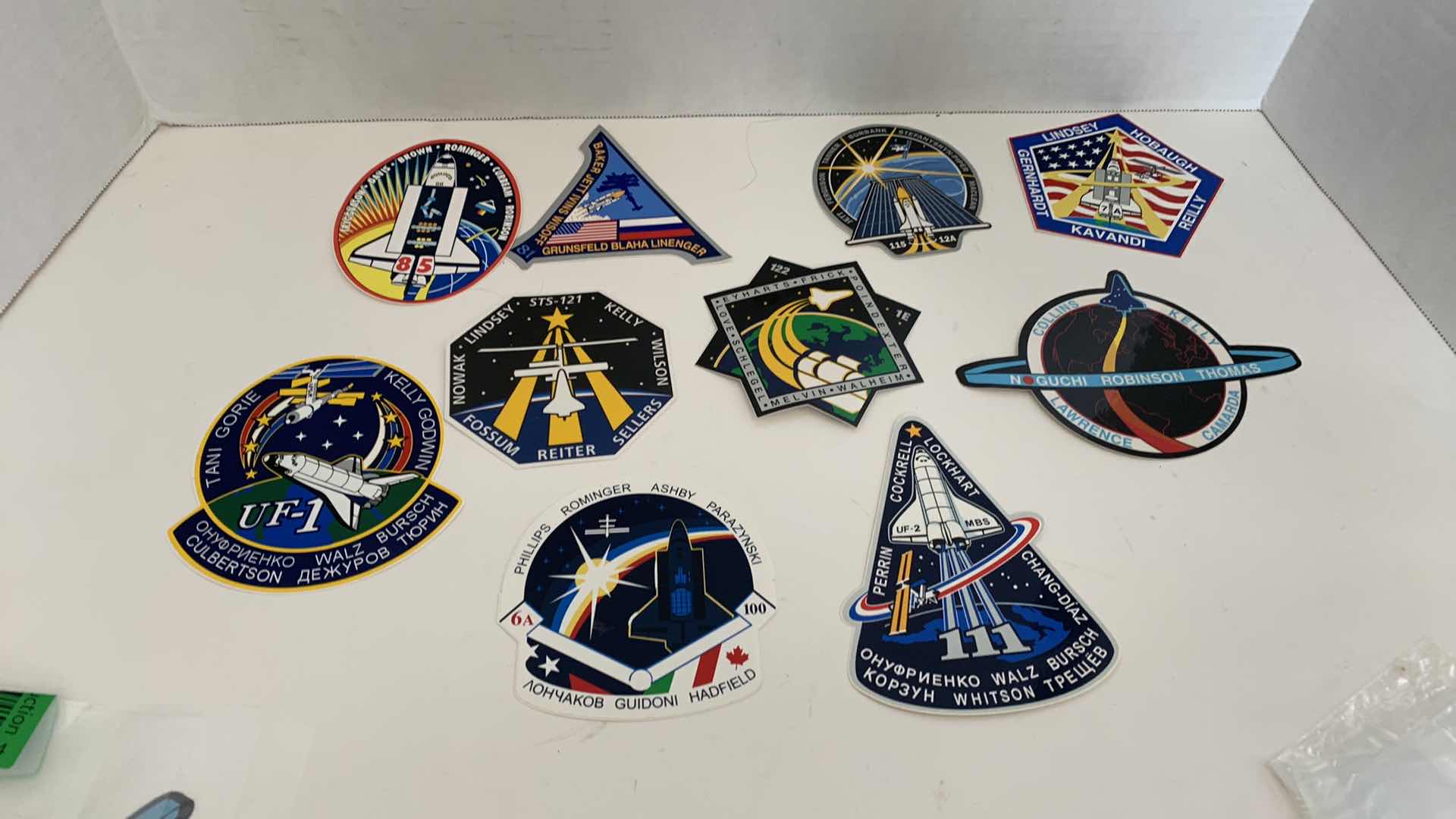 Photo 1 of 11 PCS SPACE SHUTTLE STICKERS