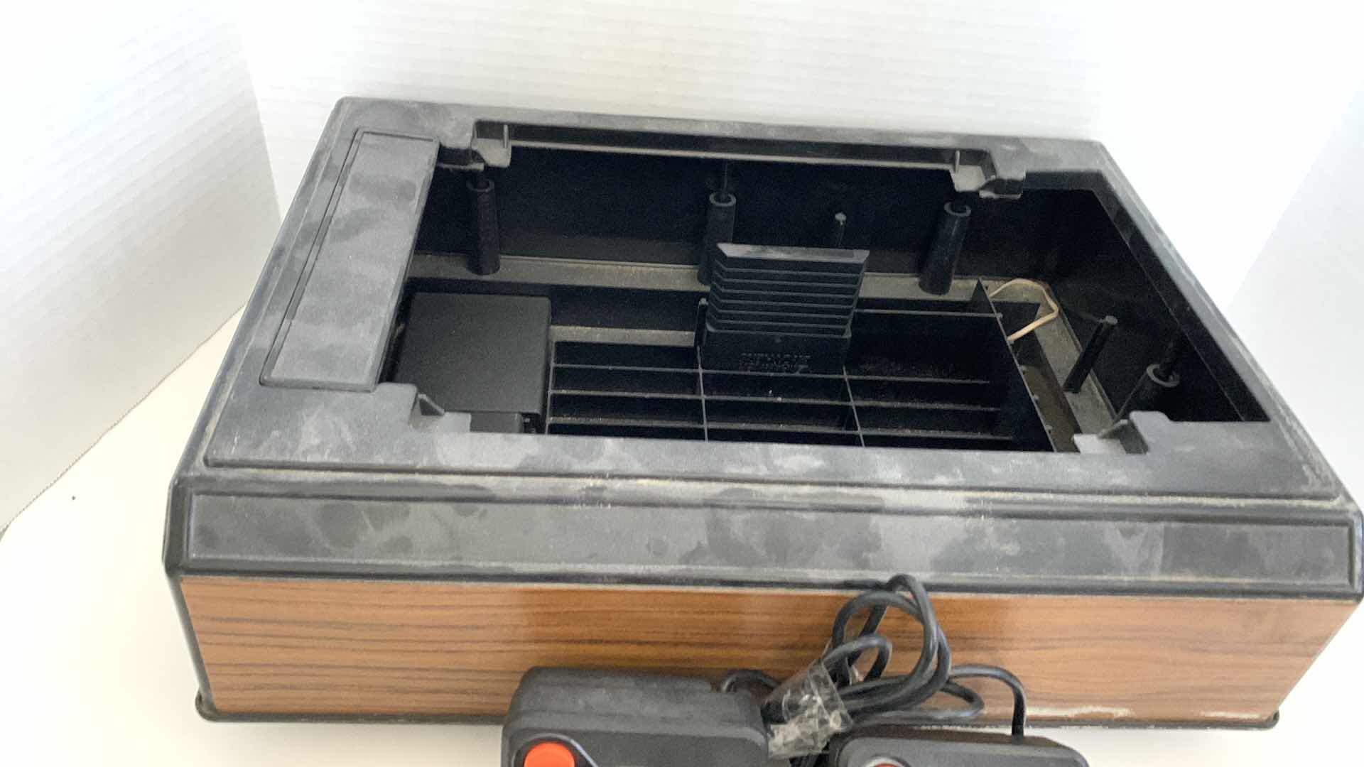 Photo 3 of 3 PCS VINTAGE ATARI 2400 PIECES: GAME CASE AND CONTROLLERS