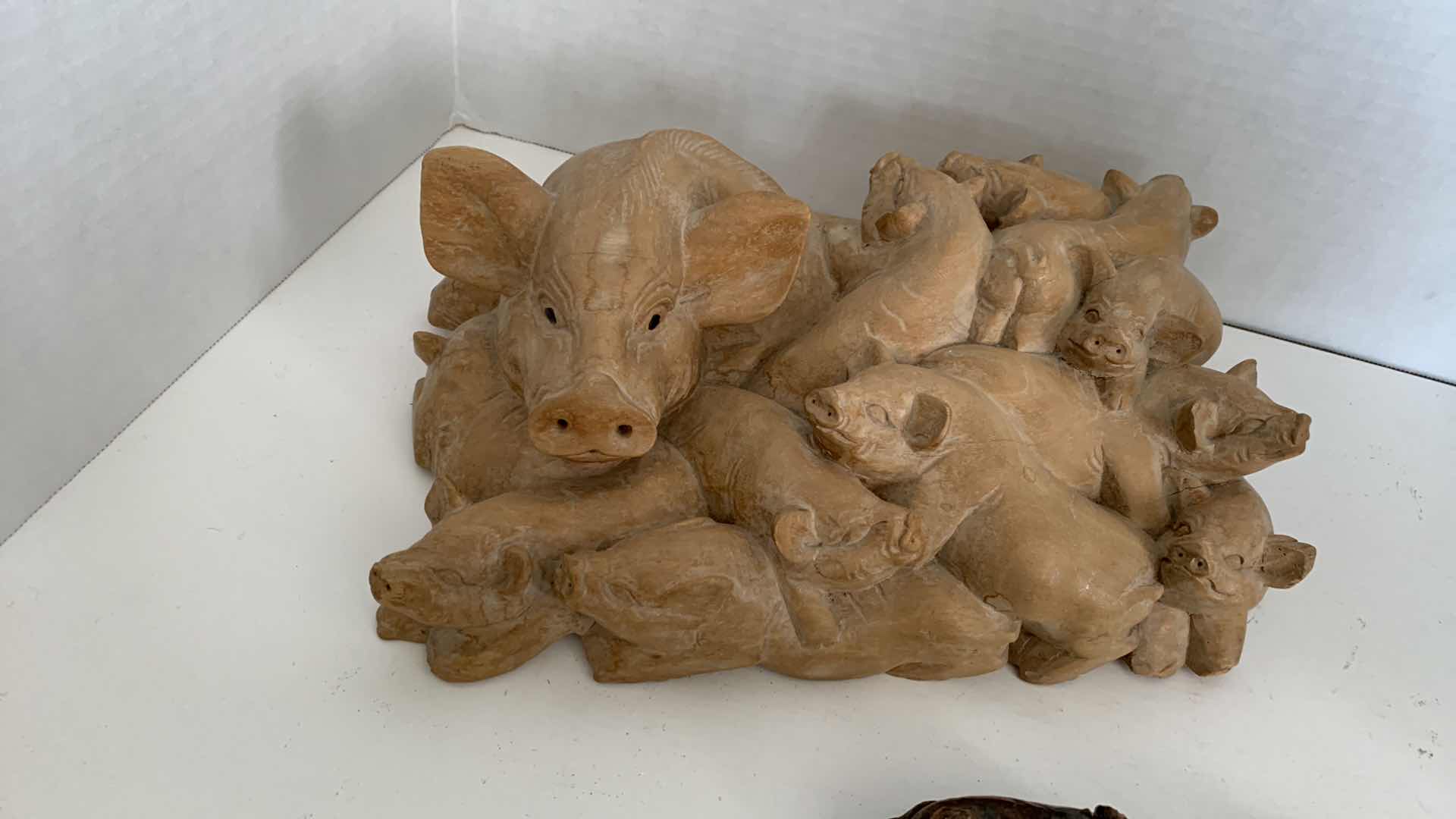 Photo 1 of 3 PCS ASSORTED SIZES PIG FIGURES