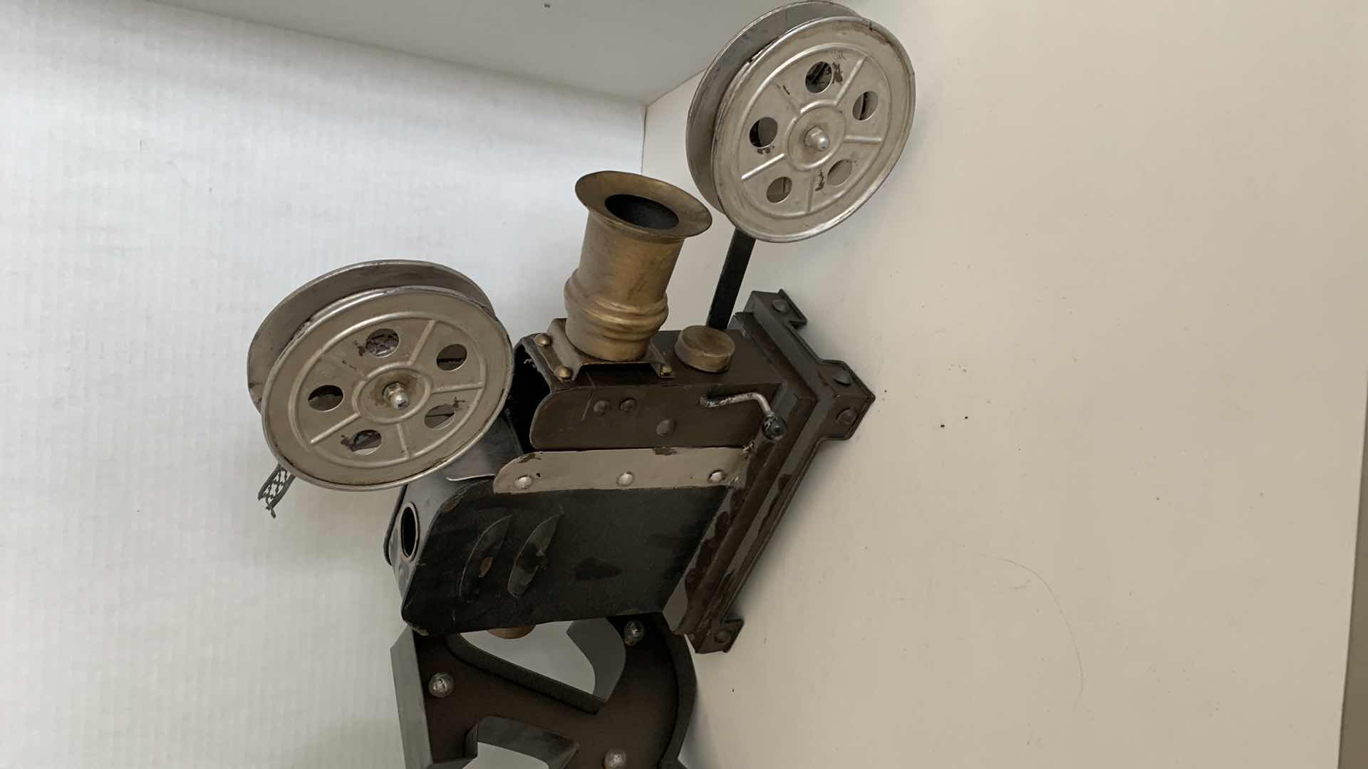 Photo 1 of 2 LARGE METAL CAMERA AND SIGN H12”