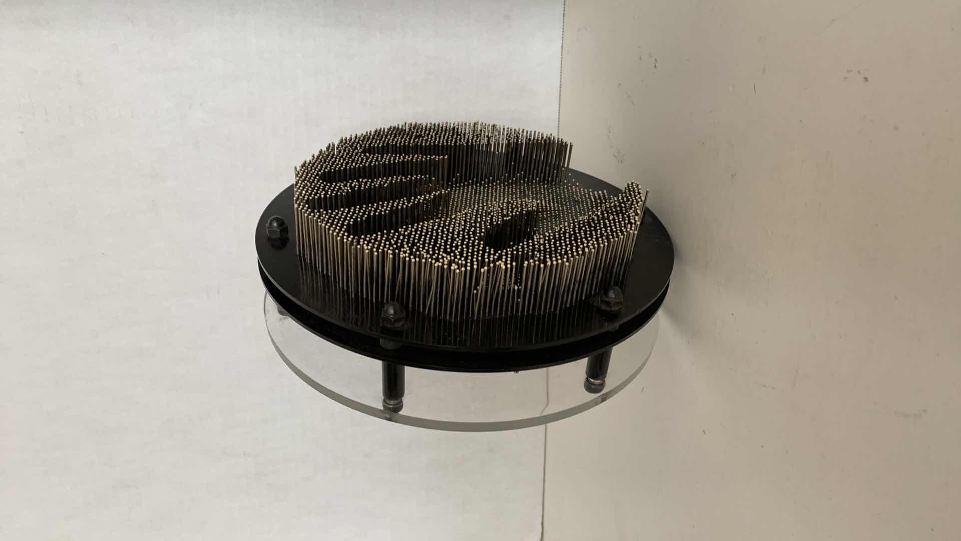 Photo 1 of CIRCLE PINHEAD PIN 3D SCULPTURE