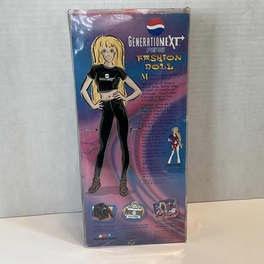 Photo 1 of BARBIE DOLL GENERATIONNEXT PEPSI 11.5”T