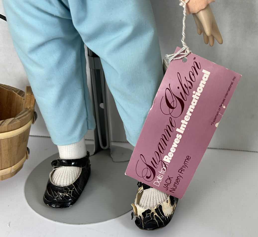 Photo 1 of COLLECTIBLE DOLL SUZANNE GIBSON DOLLS FEOM REEVES INTERNATIONAL 16”T
