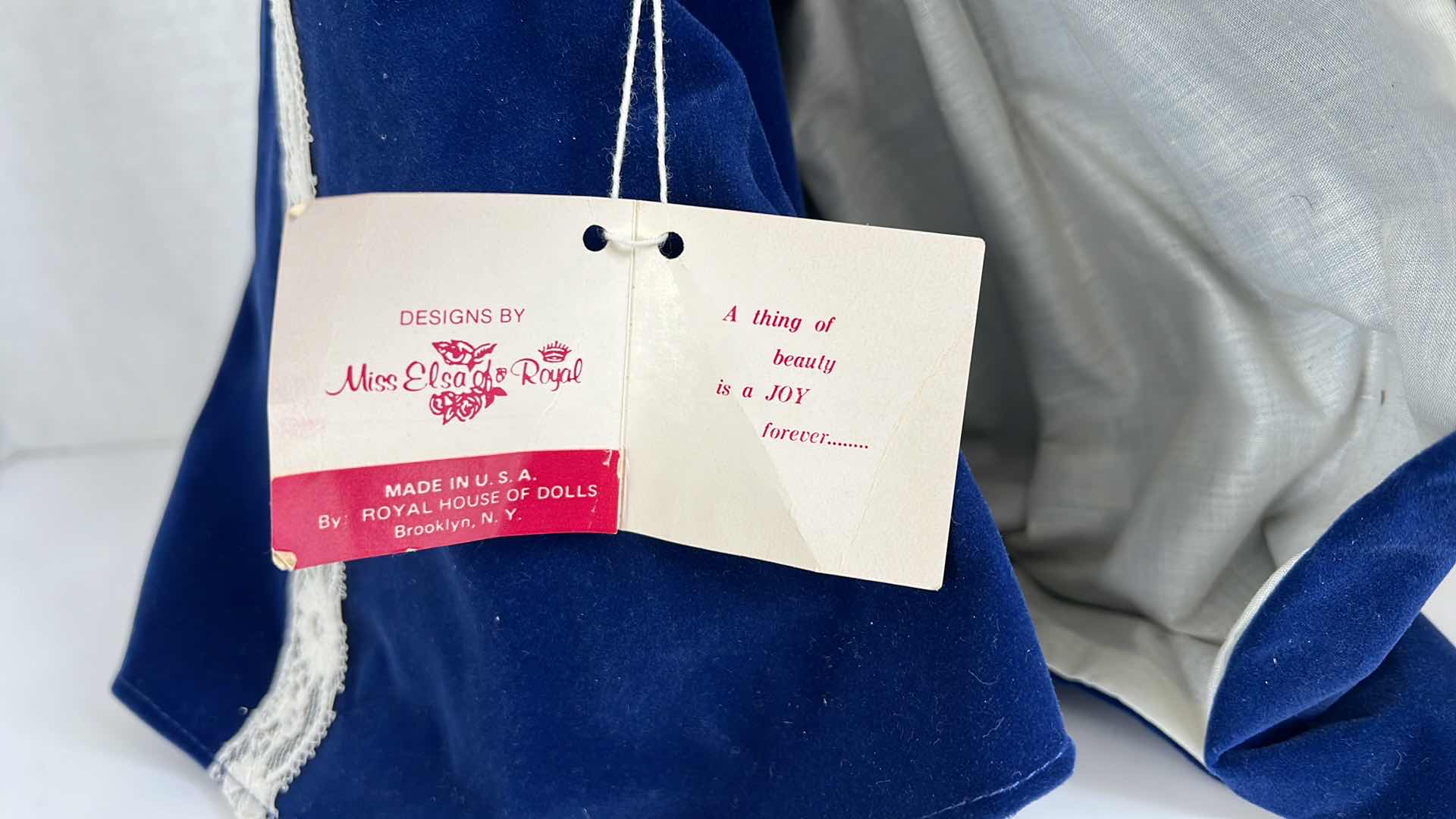 Photo 1 of COLLECTIBLE AROYAL DOLL BY ROYAL HOUSE OF DOLLS 15”TALL