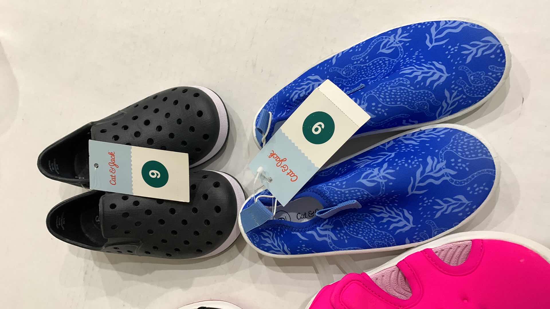 Photo 1 of TARGET CAT AND JACK ASSORTED SUMMER SHOES FOR KIDS SIZE 8 & 9