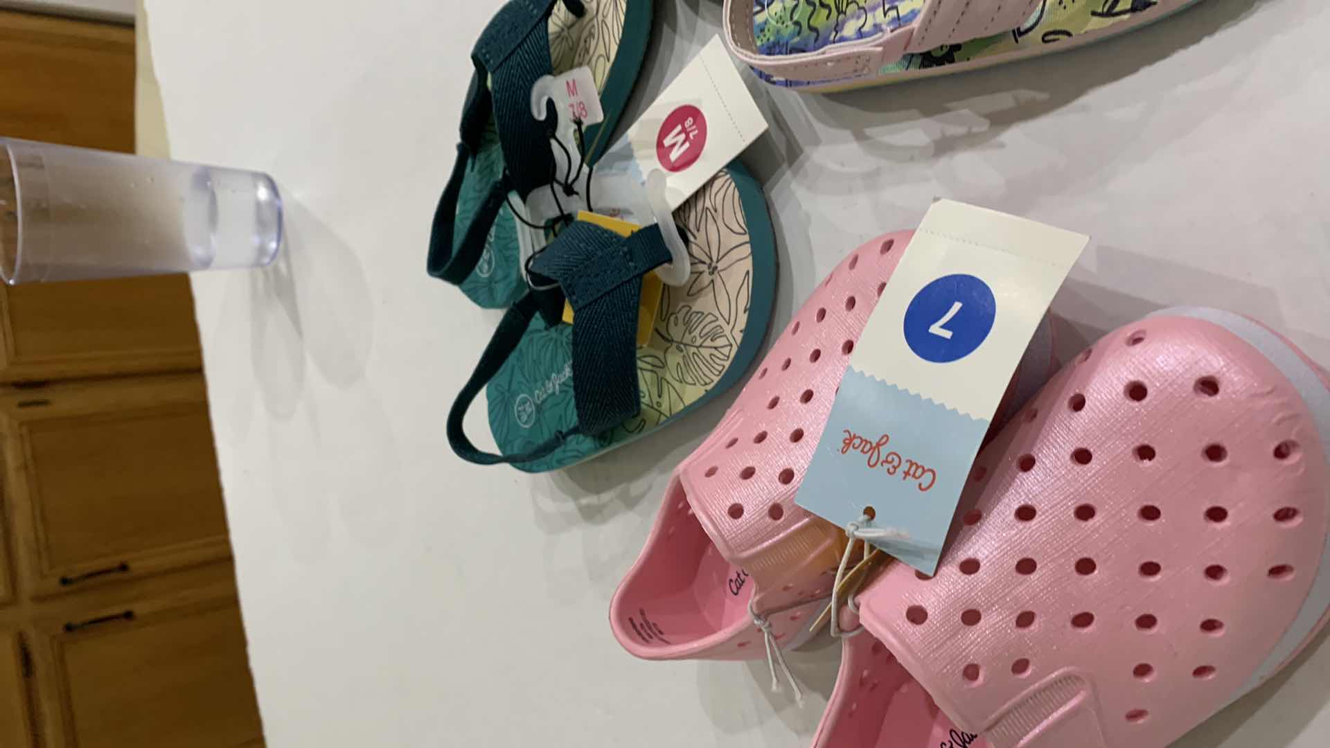 Photo 1 of TARGET CAT AND JACK ASSORTED SUMMER SHOES FOR KIDS SIZE 7/8