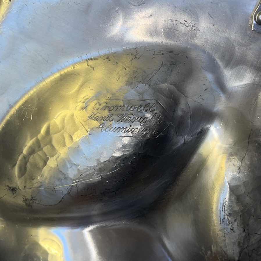 Photo 1 of CROMWELL HAND WROUGHT ALUMINUM 10” AND ASSORTED DISH SET