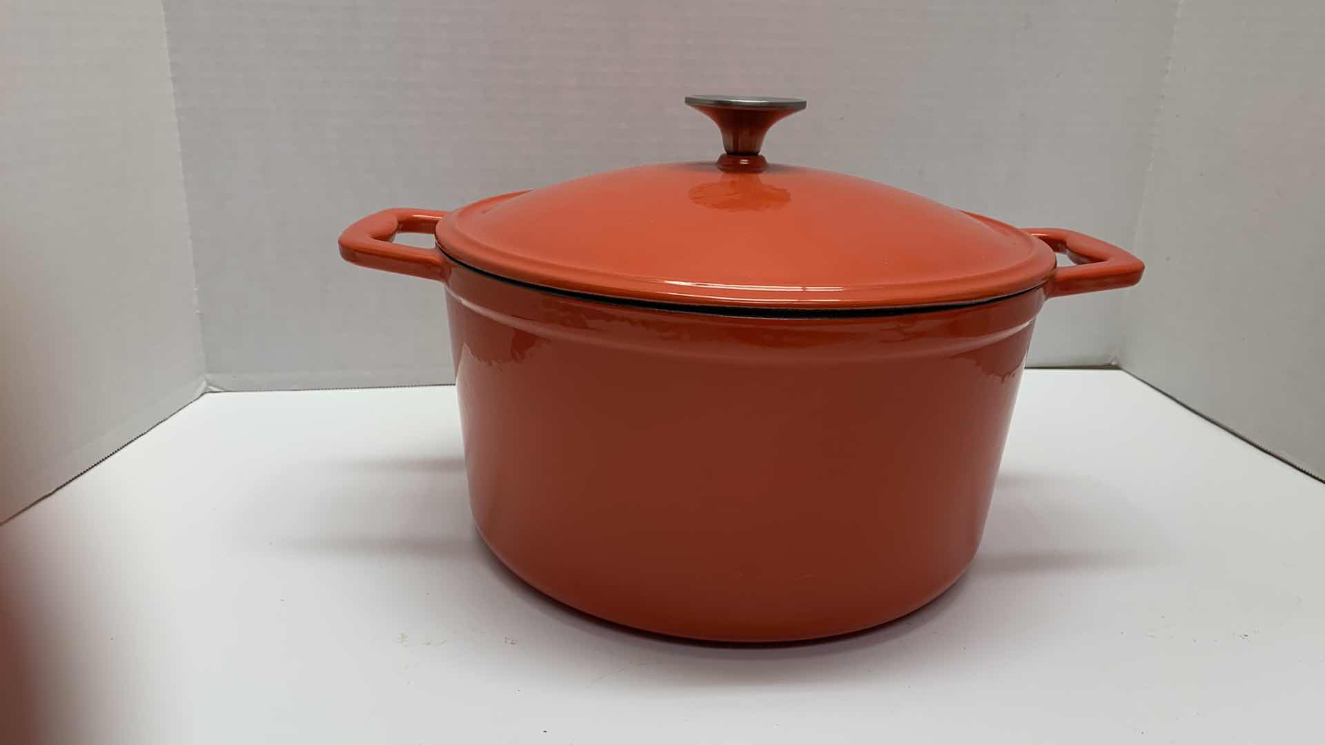 Photo 1 of CAST IRON ROUND CASSEROLE 10”wide
