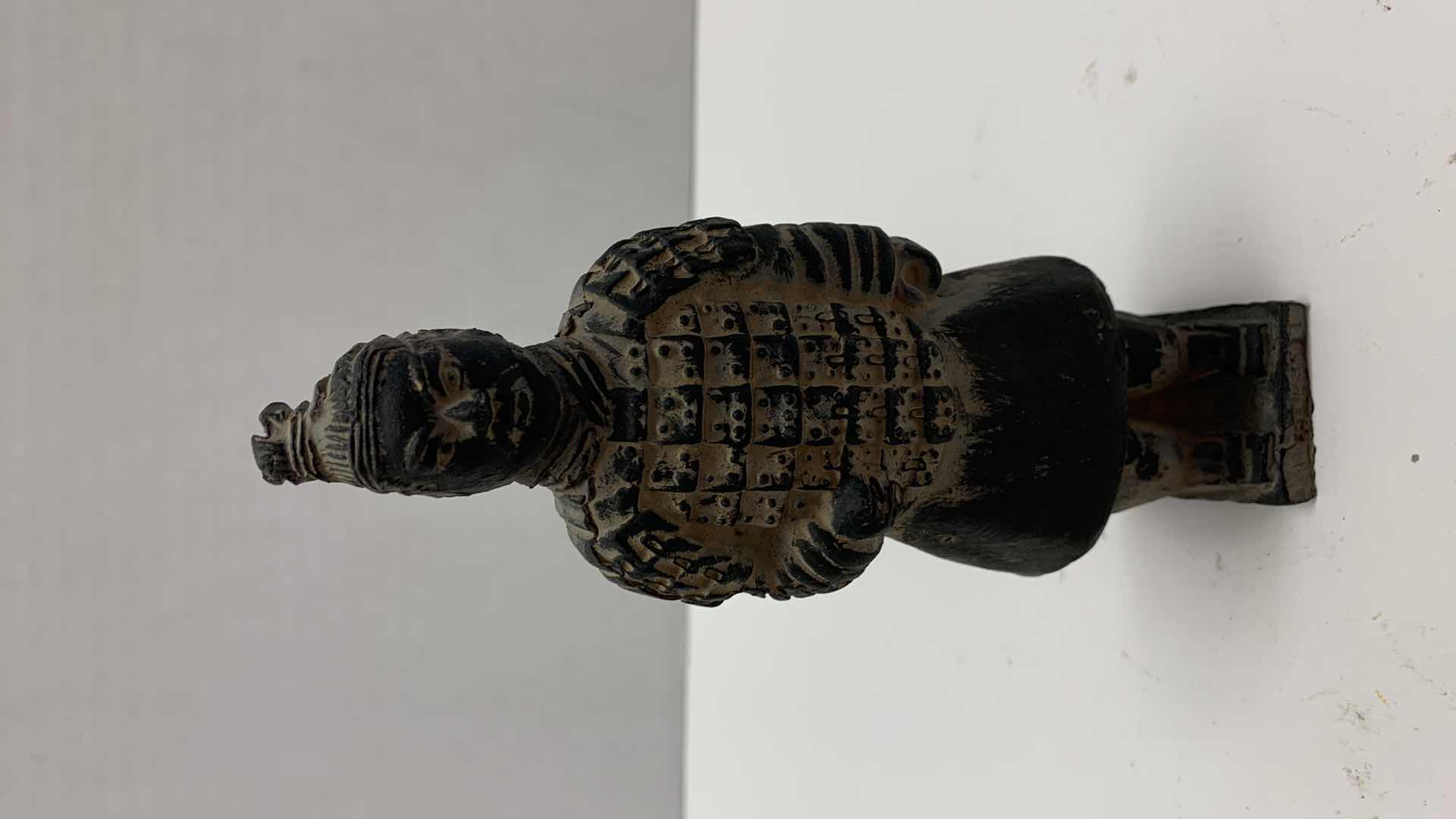 Photo 1 of 4 CHINESE TERRA COTTA WORRIORS TALLEST 7"