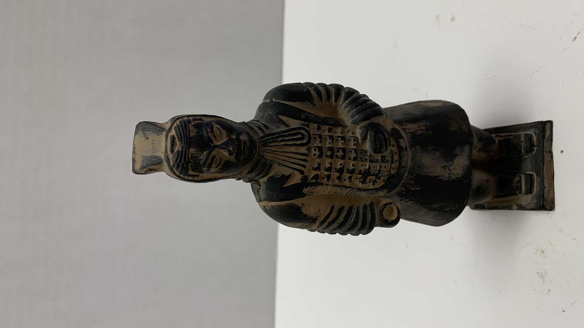 Photo 1 of 4 CHINESE TERRA COTTA WORRIORS TALLEST 7"