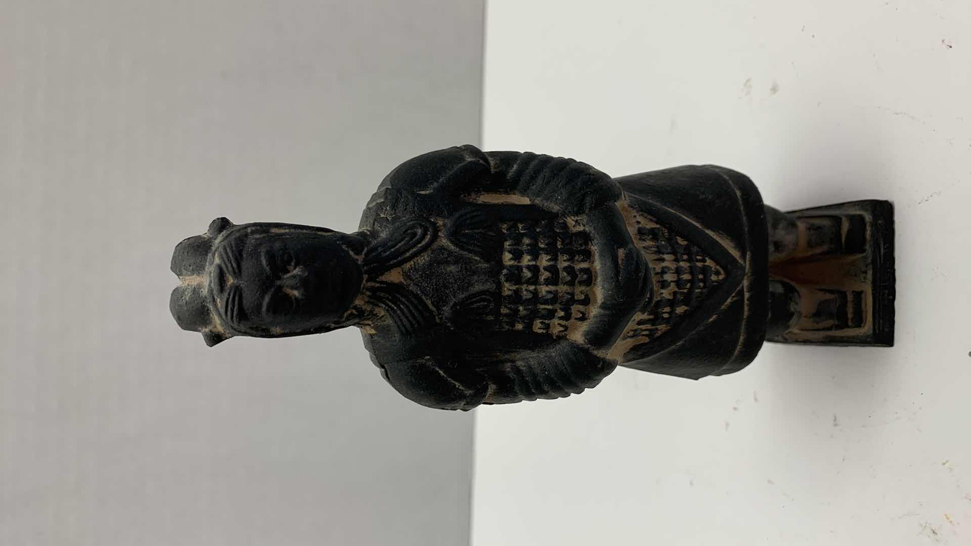 Photo 1 of 4 CHINESE TERRA COTTA WORRIORS TALLEST 7"