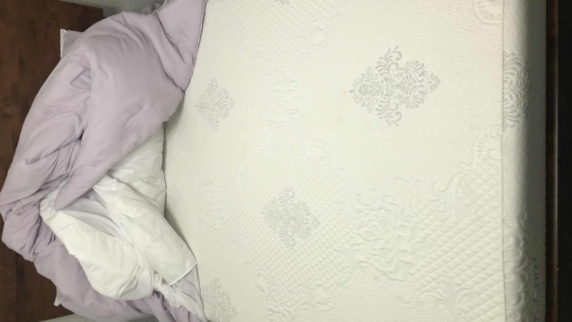 Photo 1 of FULL SIZE BED FRAME AND HEALTH CARE MATTRESS