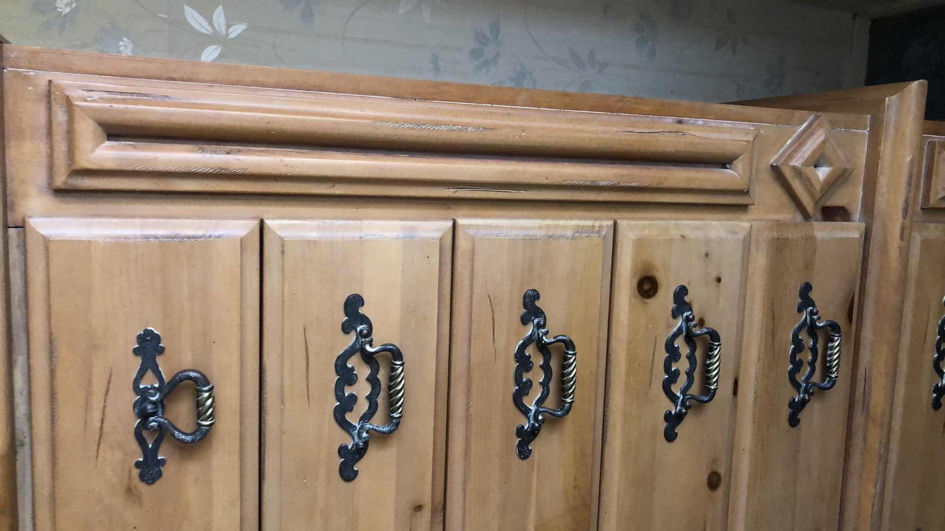 Photo 1 of KNOTTY PINE DRESSER 44” X 21” H 65”