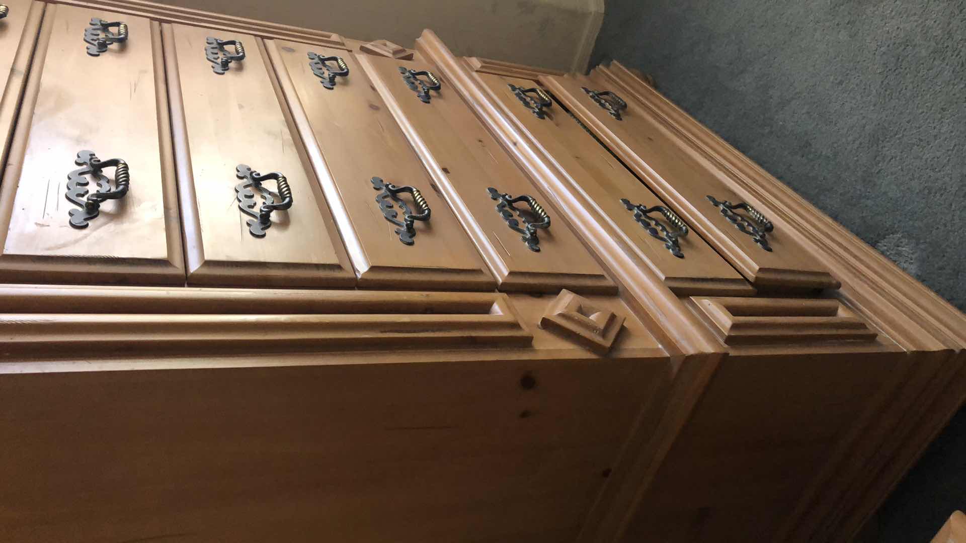 Photo 1 of KNOTTY PINE DRESSER 44” X 21” H 65”