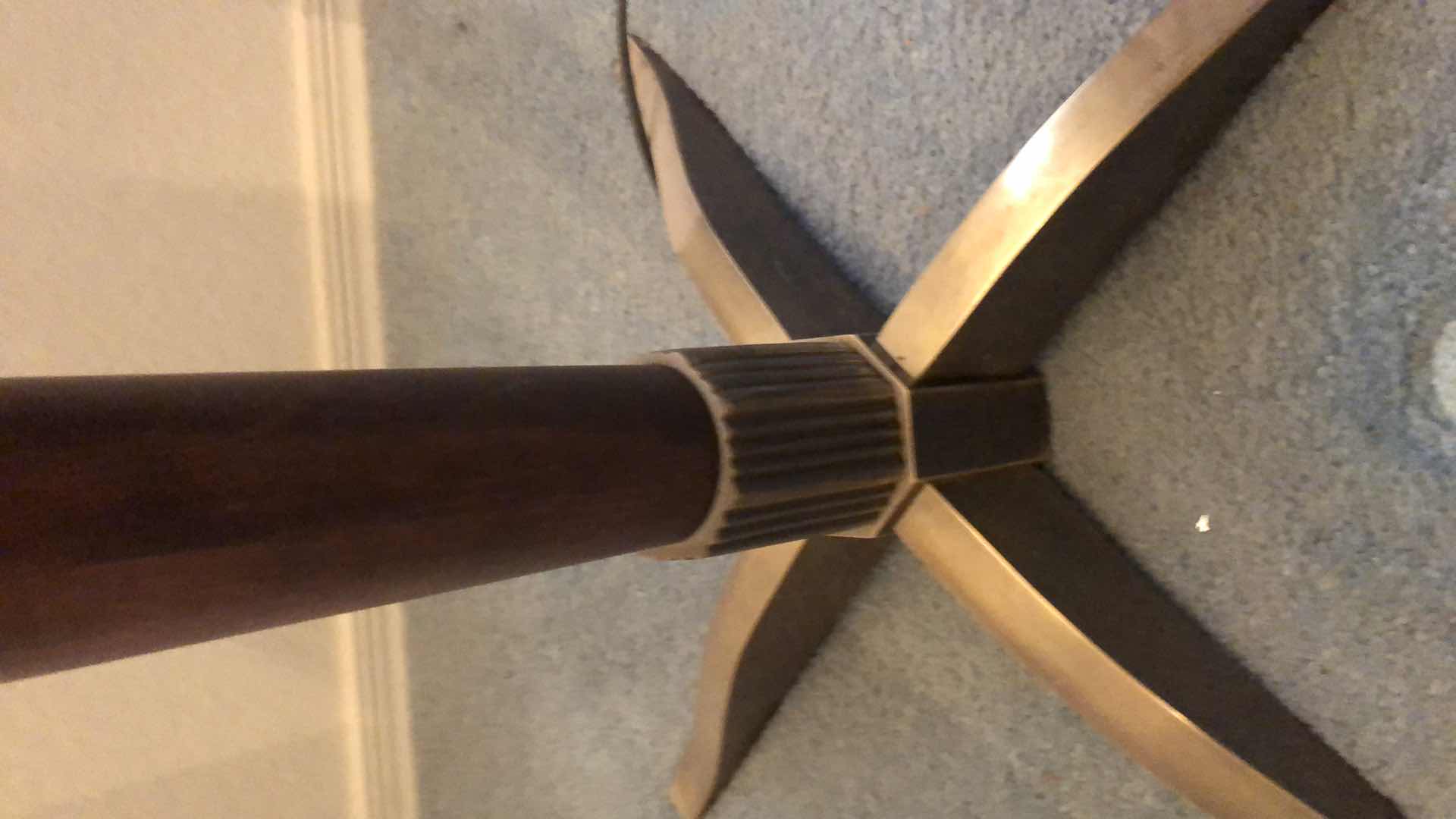 Photo 1 of FREDRICK COOPER LIGHT ADJUSTABLE TORCHIERE LAMP 71” TALL