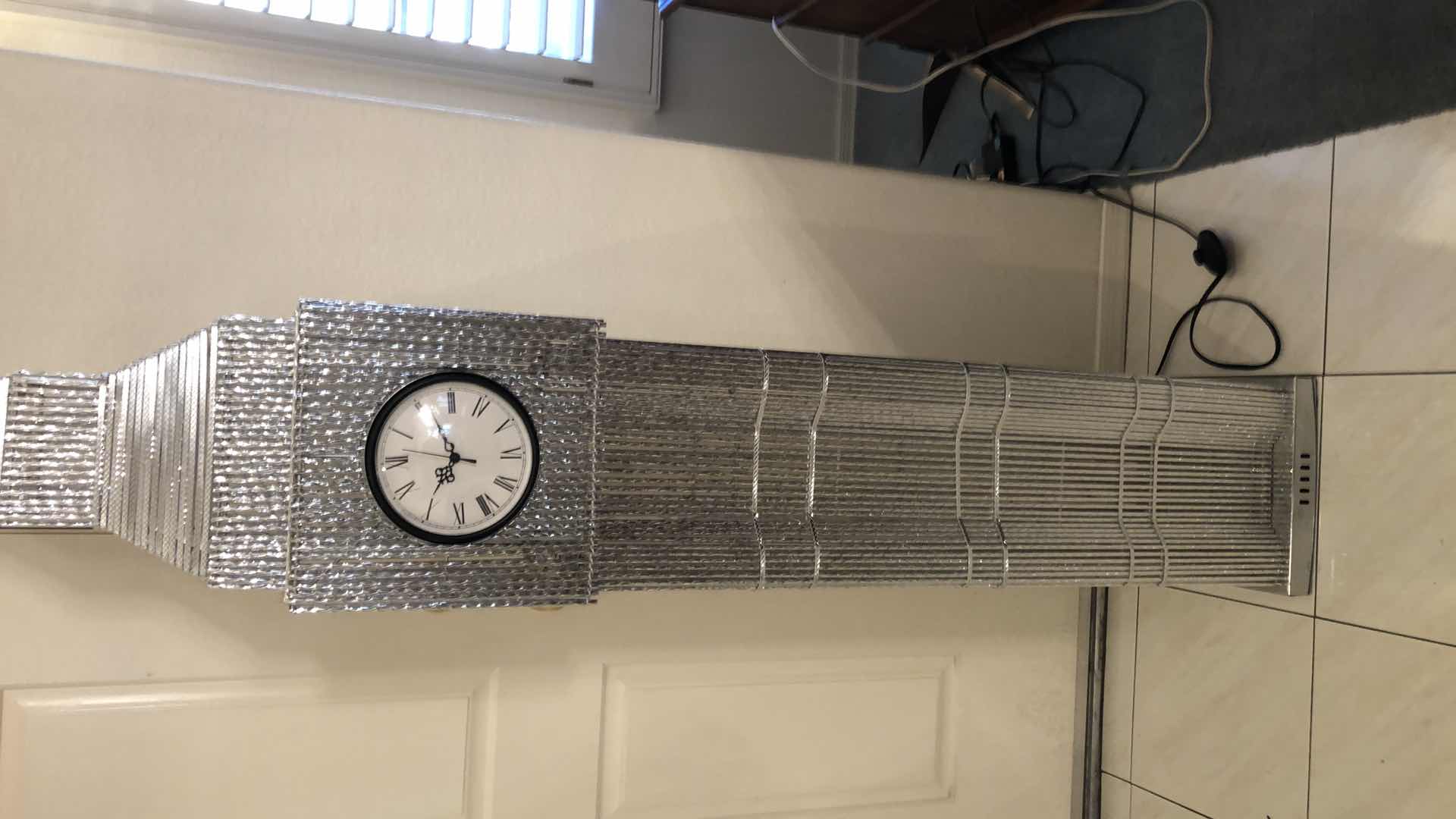 Photo 1 of ILLUMINATED BIG BEN CLOCK 12” X 12” H 67”