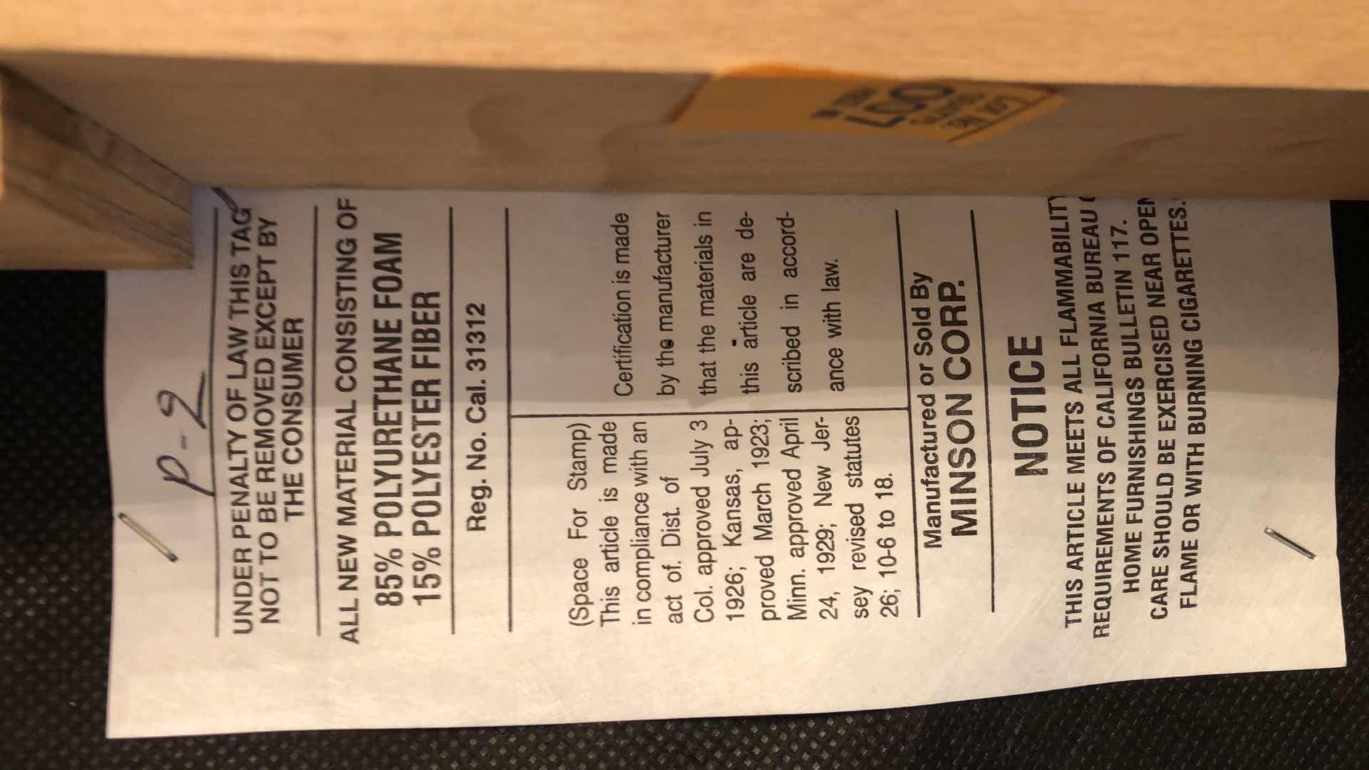 Photo 1 of MINSON PIECES DINETTE SET WITH LEAF 72” X 48”