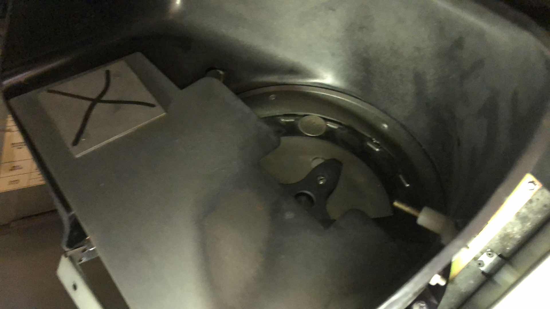 Photo 1 of LAS VEGAS IGT 1994 CLASSIC RED WHITE AND BLUE SLOT MACHINE WITH PEDESTAL 21” X 25” H 61”