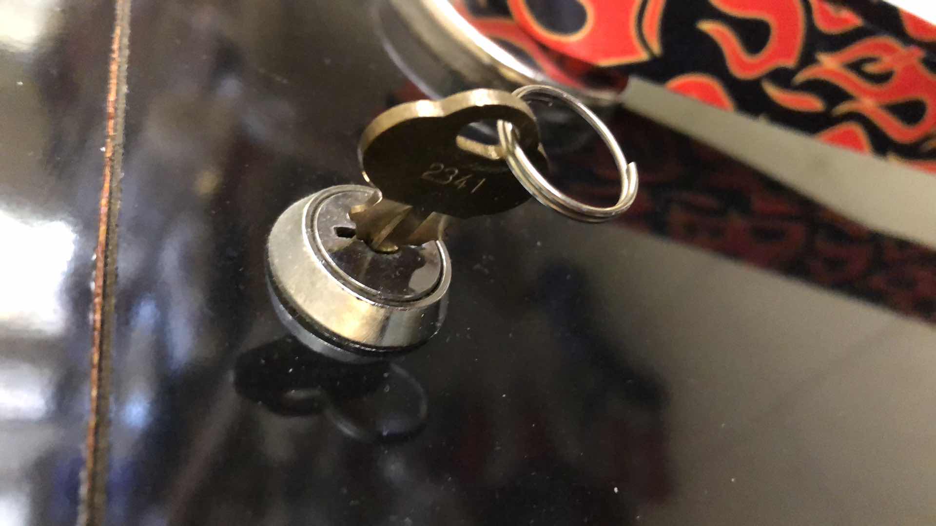 Photo 1 of LAS VEGAS IGT 1994 CLASSIC RED WHITE AND BLUE SLOT MACHINE WITH PEDESTAL 21” X 25” H 61”