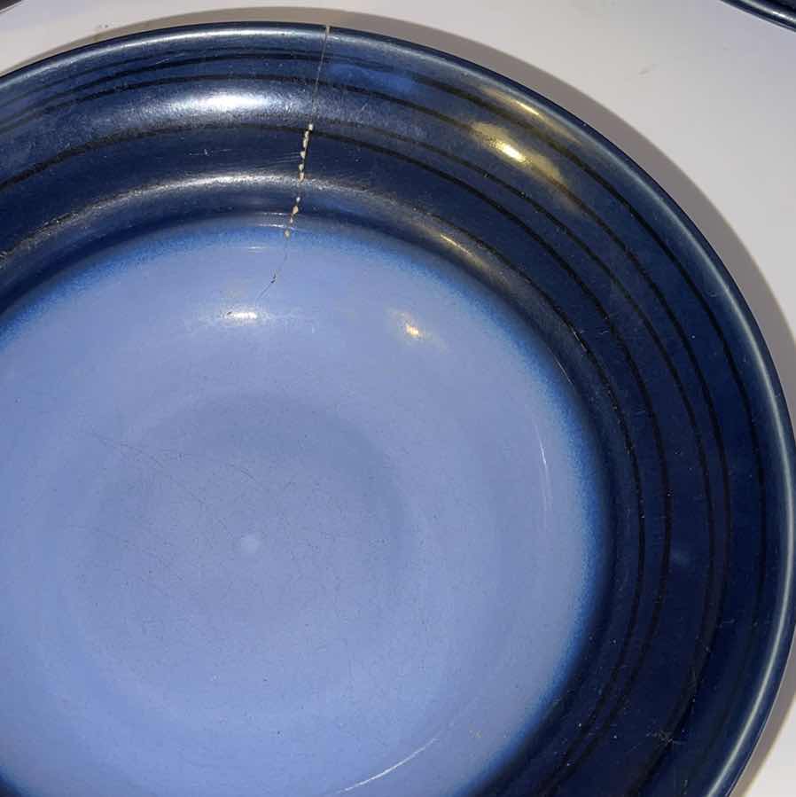 Photo 1 of 8-JOSEPH ABBOUD “DEEP SEA” DISH SET