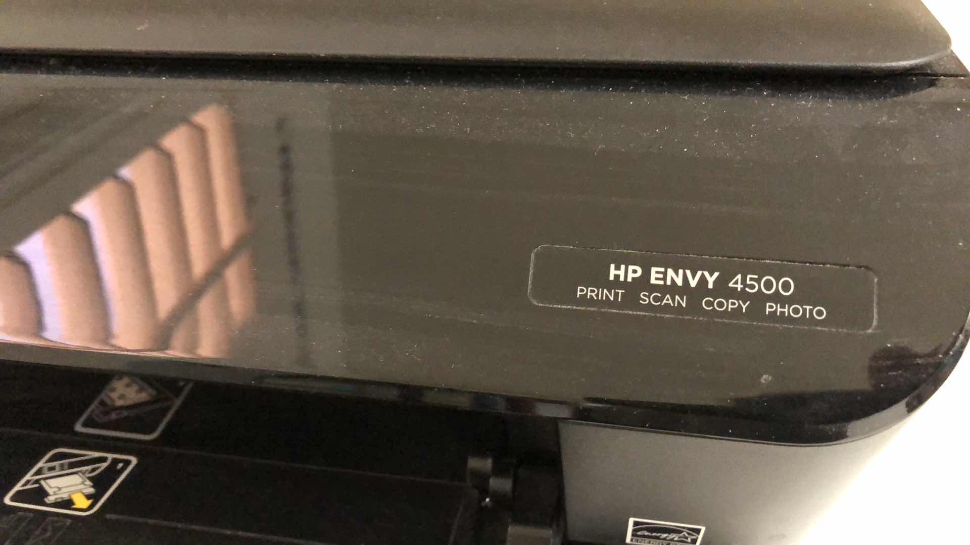 Photo 1 of HEWLETT PACKARD ENVY ENVY MULTIFUNCTION PRINTER 4500